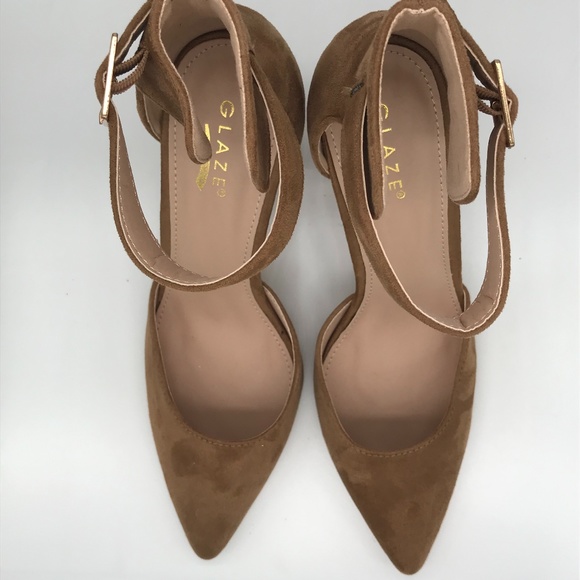 Camel D'orsay heels - Picture 2 of 4